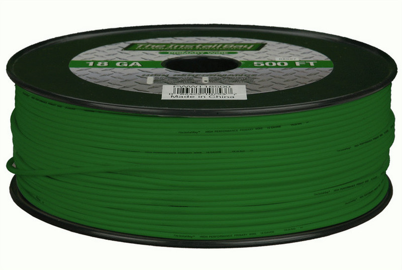 Metra PWGN18/500 152.4m Green audio cable
