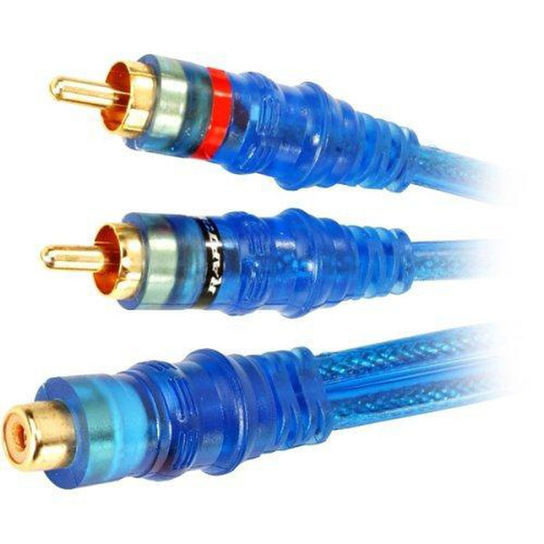 Metra NBRCA-Y1 1x RCA F 2x RCA M Blue cable interface/gender adapter