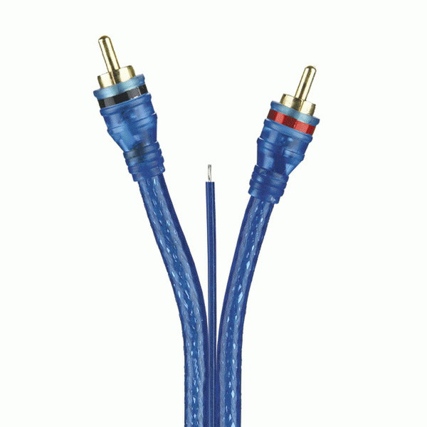 Metra NBRCA-20 6.1m 2 x RCA Blau Audio-Kabel