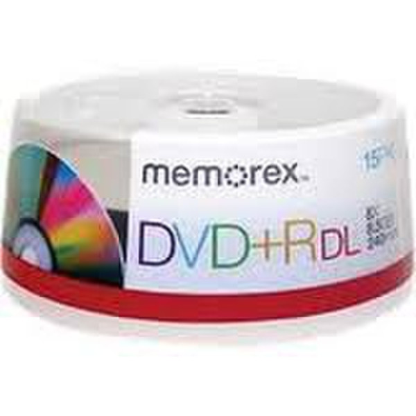 Memorex 15 DVD+R DL 8.5GB DVD+R 15pc(s)