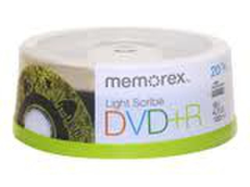 Memorex 20 DVD+R Light Scribe 4.7GB DVD+R 20pc(s)