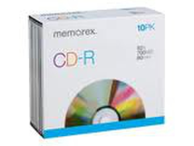 Memorex 10 CD-R CD-R 700MB 10Stück(e)