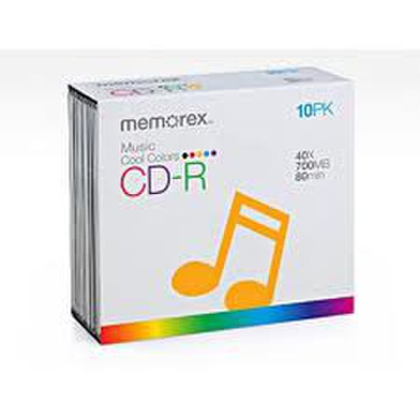 Memorex 10 CD-R CD-R 700MB 10Stück(e)
