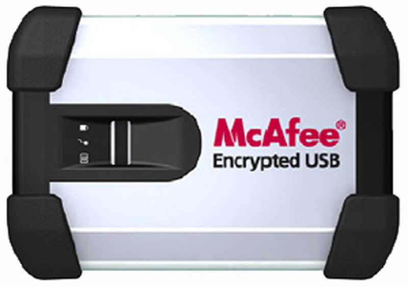 McAfee USB-HD02-080I 2.0 80ГБ Cеребряный внешний жесткий диск