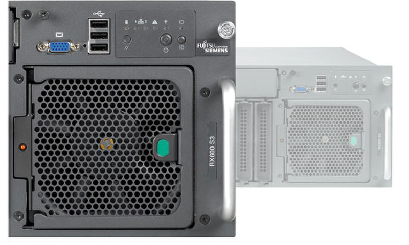 Fujitsu Power Supply 400W Upgrade 400Вт Черный блок питания