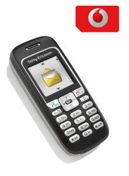 Vodafone Prepay Packet Sony-Ericsson J220i 82.5g Schwarz