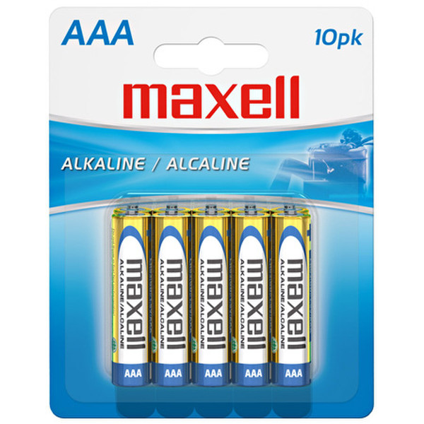 Maxell LR03 10BP Щелочной 1.5В батарейки