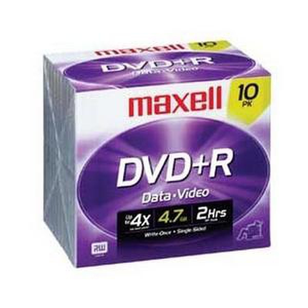 Maxell 634035 4.7GB DVD+R 10Stück(e) DVD-Rohling