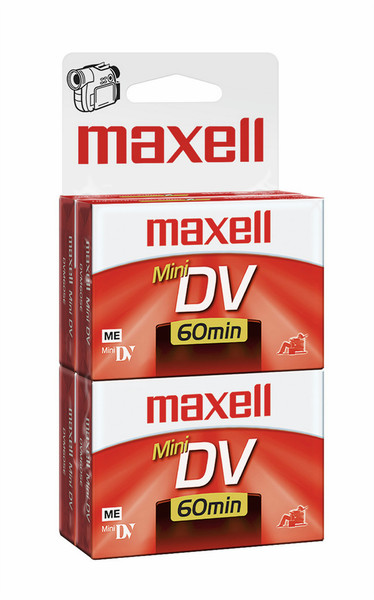 Maxell 298022 Mini DV 60min 4pc(s) audio/video cassette