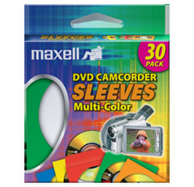 Maxell 190147 30дисков Разноцветный чехлы для оптических дисков