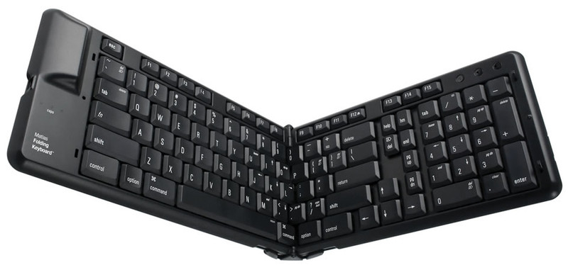 Matias Folding Keyboard Bluetooth QWERTY Черный клавиатура