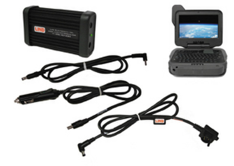 Lind Electronics GD1240-2326 Black power adapter/inverter