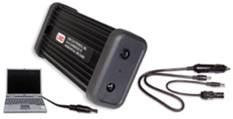 Lind Electronics DE2035W-199 Black power adapter/inverter