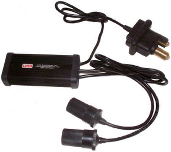 Lind Electronics DD1260-1236 Black power adapter/inverter