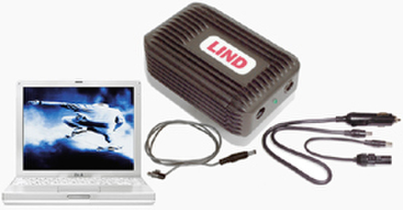 Lind Electronics AP2425-523G3 Black power adapter/inverter