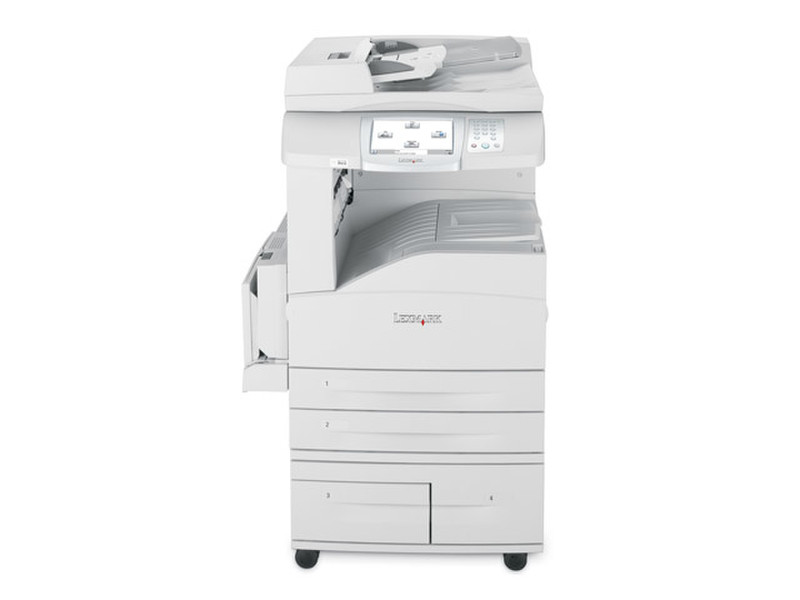 Lexmark X852e 1200 x 1200DPI Laser A3 45Seiten pro Minute Weiß Multifunktionsgerät