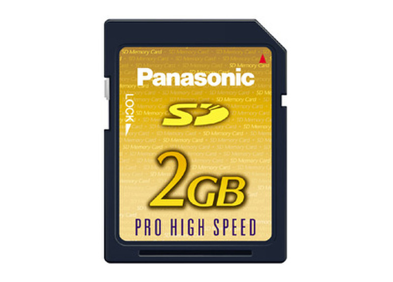 Panasonic Memory Card SDK02GE1A 2GB SD memory card