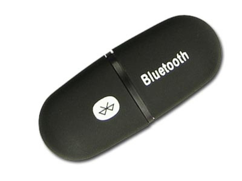 Canyon Bluetooth Adapter (1Mbps, Bluetooth 1.2, USB 2.0), Black, Retail interface cards/adapter