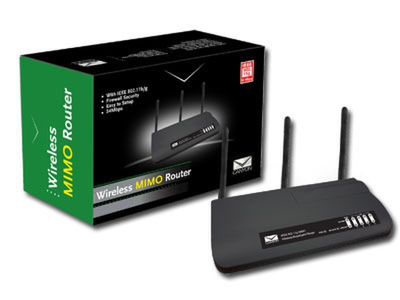 Canyon Router MIMO 5xLAN IEEE 802.11b/IEEE 802.11g wireless router