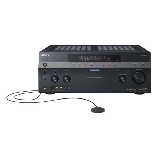 Sony ES series amplifier, black