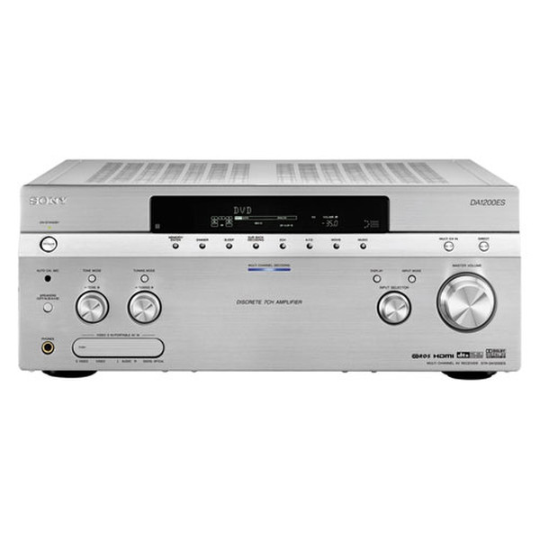 Sony ES series amplifier, silver