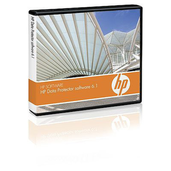 Hewlett Packard Enterprise Data Protector V6.1 Starter Pack Solaris DVD LTU storage networking software