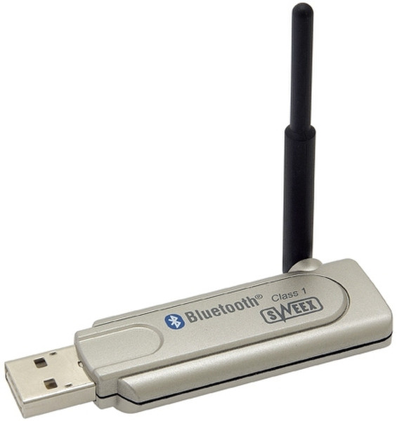 Sweex Bluetooth 2.0 Class I Adapter USB USB 1.1 интерфейсная карта/адаптер