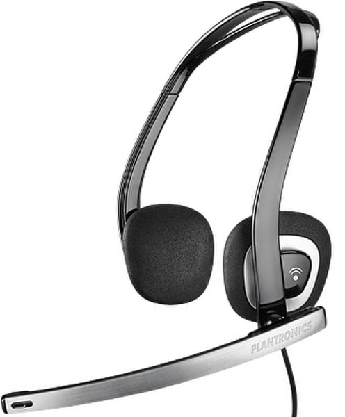 Plantronics Audio 330 Headset Monophon Schwarz Headset