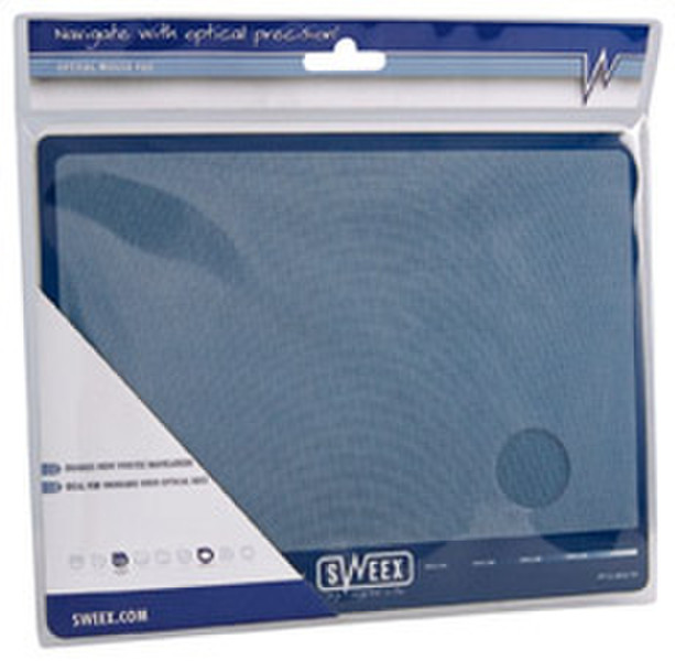 Sweex Optical Mouse Pad Blau Mauspad