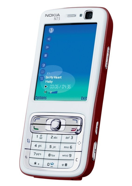 Nokia N73 Red smartphone