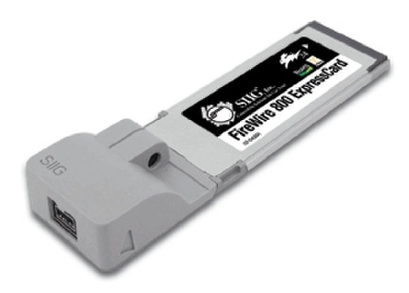 Sigma FireWire 800 1-Port ExpressCard/34 интерфейсная карта/адаптер