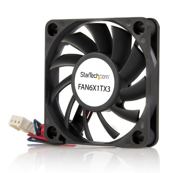 StarTech.com 60x10mm Replacement Ball Bearing Computer Case Fan w/ TX3 Connector