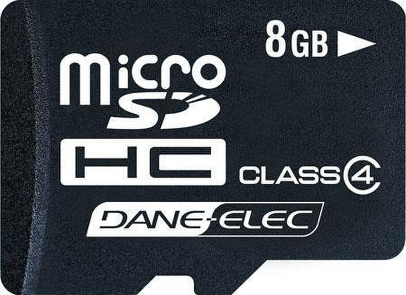 Dane-Elec Micro SD 8GB 8ГБ MicroSDHC карта памяти