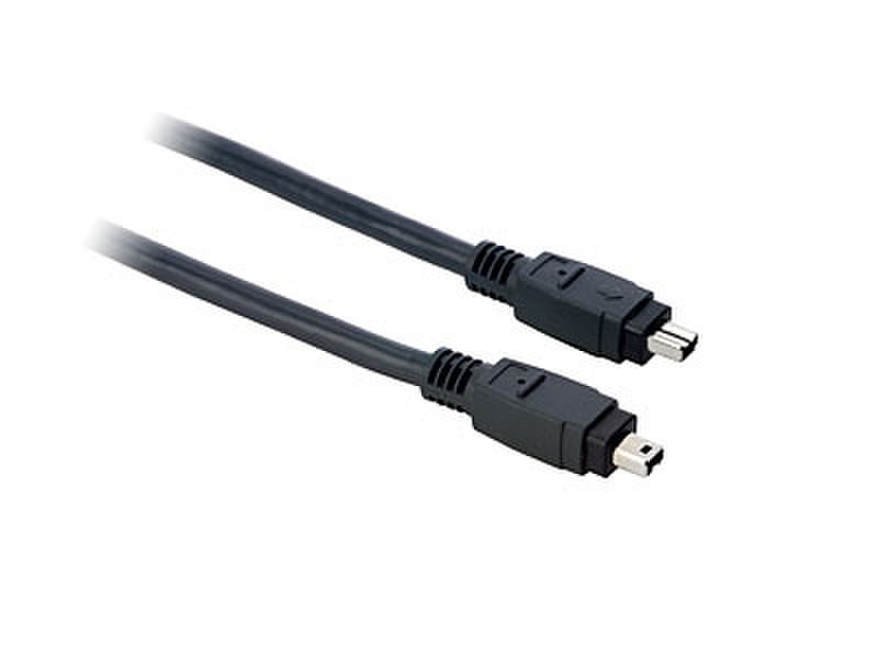 V7 FireWire 4/4pin 1.8m 1.8m 4pin 4pin Black firewire cable