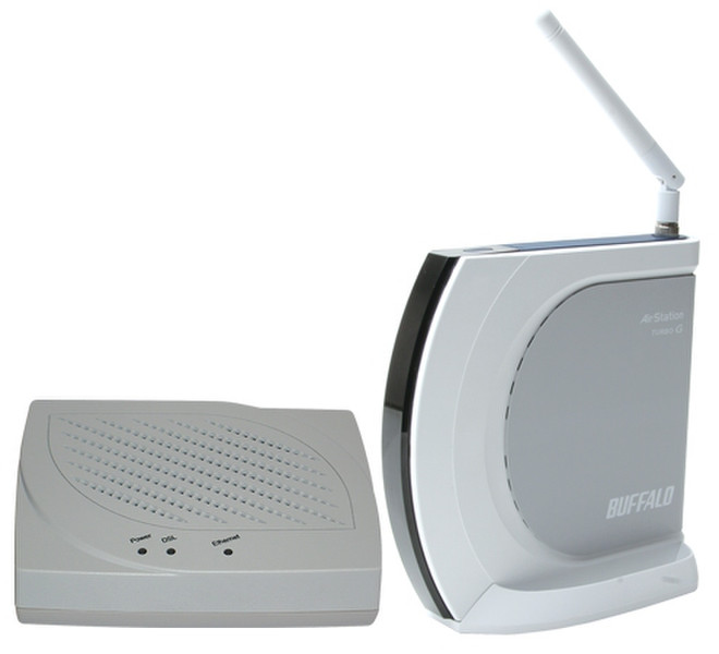 Buffalo Turbo G Wireless Smart Router & ADSL2+ Modem wireless router