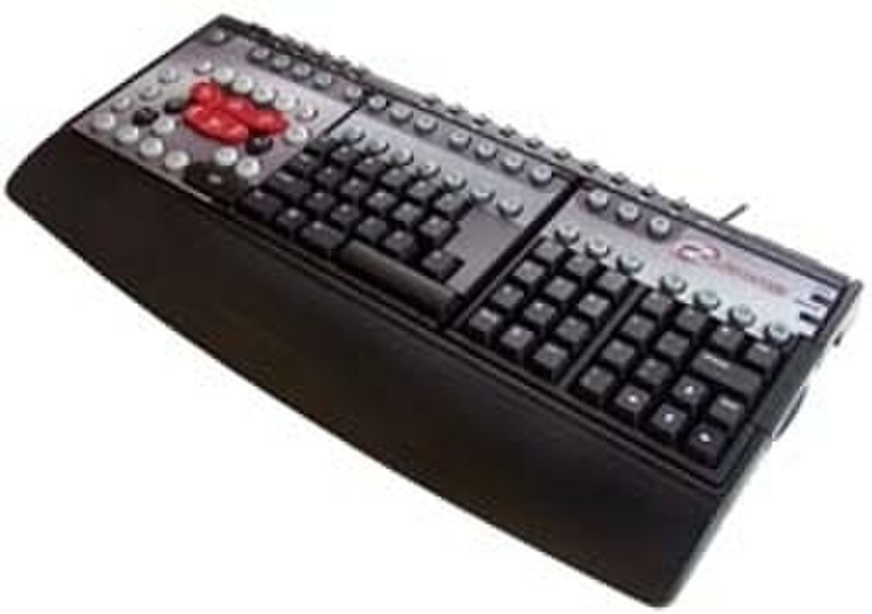 Ceratech Zboard - Gaming Keyboard, USB USB Черный клавиатура