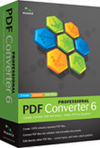 Nuance PDF Converter Professional 6, EDU, DE