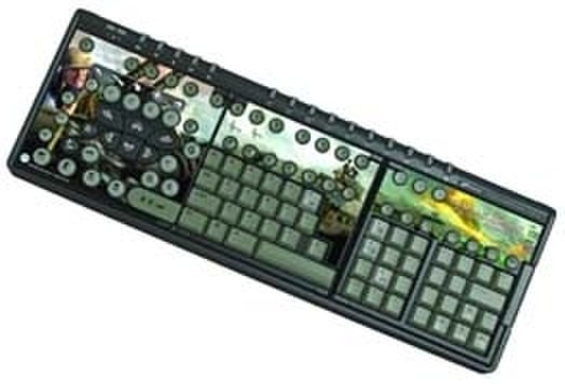 Ceratech ZBoard Keyset Medal Of Honour (Pacific Assault) USB Разноцветный клавиатура