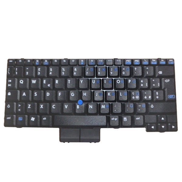 HP 412782-041 QWERTZ Немецкий Черный клавиатура