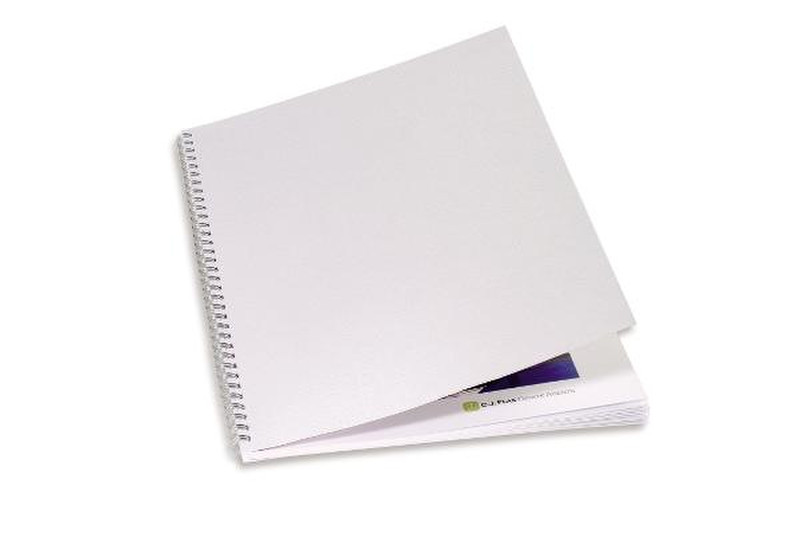 GBC LinenWeave Binding Covers 250gsm A4 White (100) binding cover