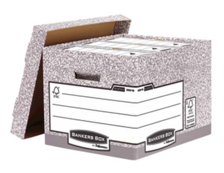 Fellowes Bankers Box Серый файловая коробка/архивный органайзер