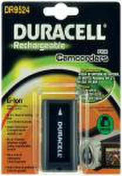 Duracell Camcorder Battery 7.4v 2200mAh Lithium-Ion (Li-Ion) 2200mAh 7.4V rechargeable battery