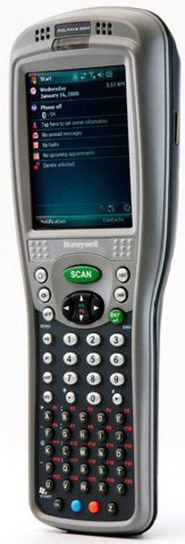 Honeywell Dolphin 9900 3.5Zoll 240 x 320Pixel Touchscreen 606g Grau Handheld Mobile Computer
