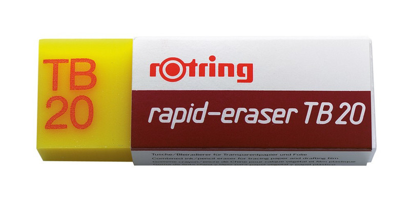 Rotring TB20 Yellow 1pc(s) eraser