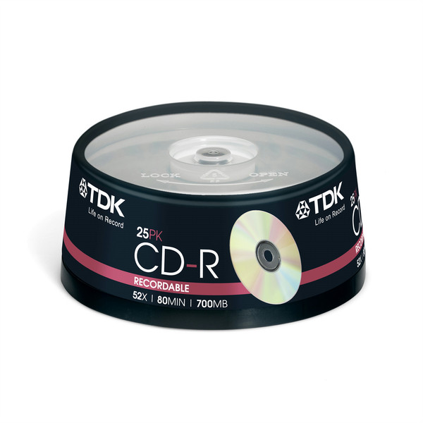 TDK 25 x CD-R 700MB CD-R 700МБ 25шт