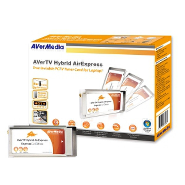 AVerMedia AVerTV Hybrid AirExpress Internal Analog,DVB-T CardBus