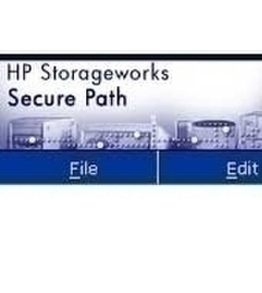 Hewlett Packard Enterprise StorageWorks Secure Path v4.0C Win 25 License and Media