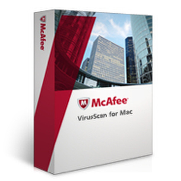 McAfee 1YR Gold Technical Support - VirusScan for MAC