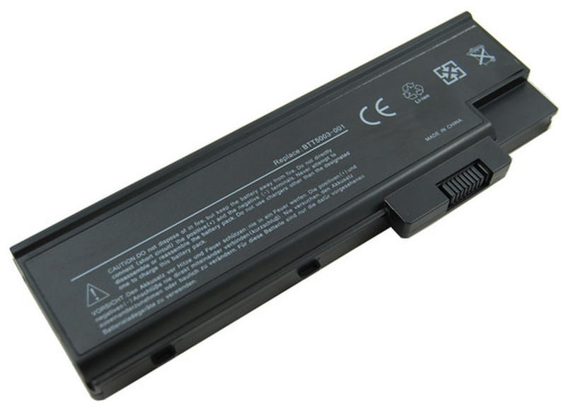 Acer BT.00404.004 Литий-ионная (Li-Ion) 4400мА·ч 14.8В аккумуляторная батарея