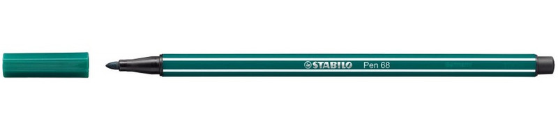 Stabilo Pen 68 Green,Turquoise felt pen